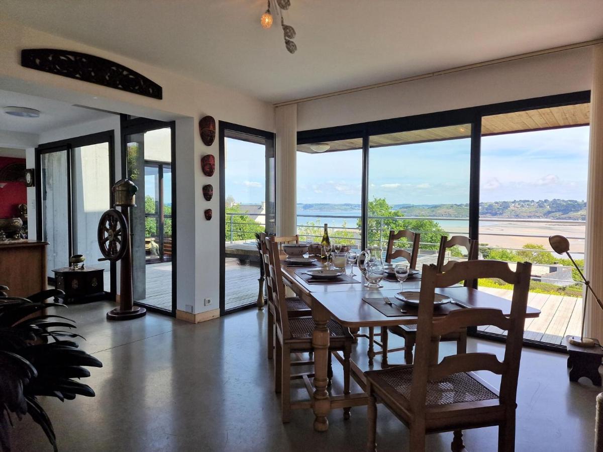 Architect Villa With Fantastic Sea View, Locquirec Dış mekan fotoğraf