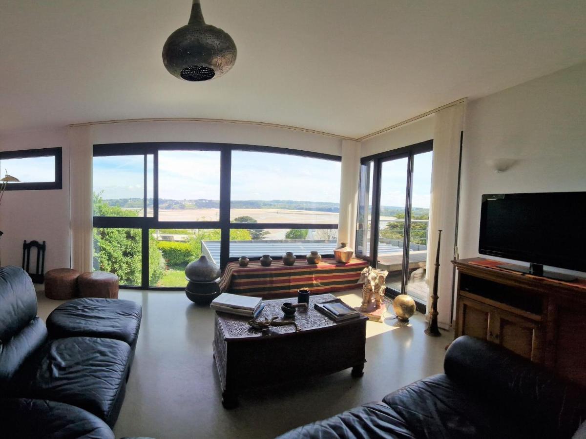 Architect Villa With Fantastic Sea View, Locquirec Dış mekan fotoğraf